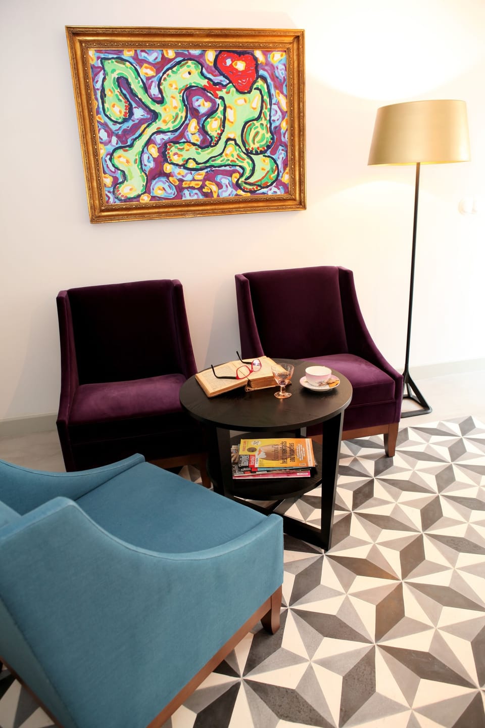 Lobby sitting area