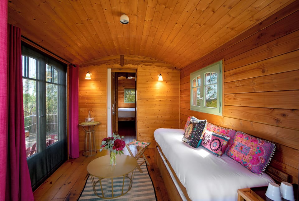 Room (Gipsy Caravan) | In-room safe, individually decorated, blackout drapes, soundproofing