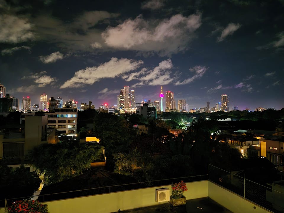 City view from property