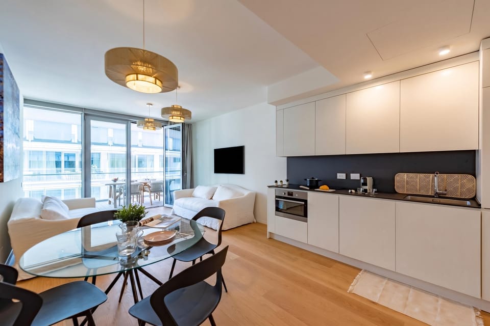 Standard Apartment, 1 Bedroom, Microwave, Sea Facing (Sea View Apartment Genova Waterfront) | Interior