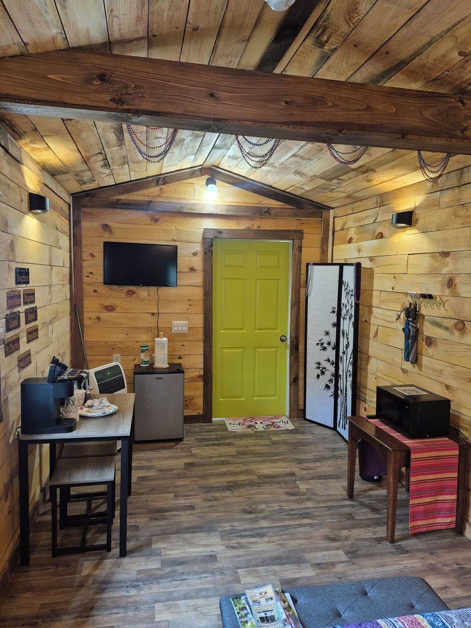 inside cabin