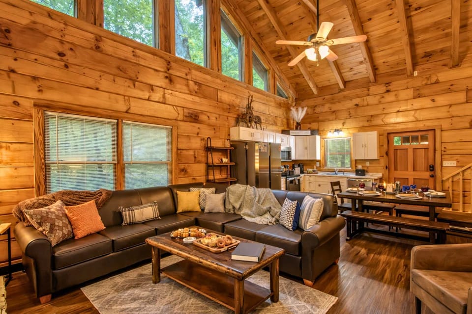The open-concept great room flows seamlessly from kitchen to dining to living, offering the perfect layout for quality family time and memory-making.