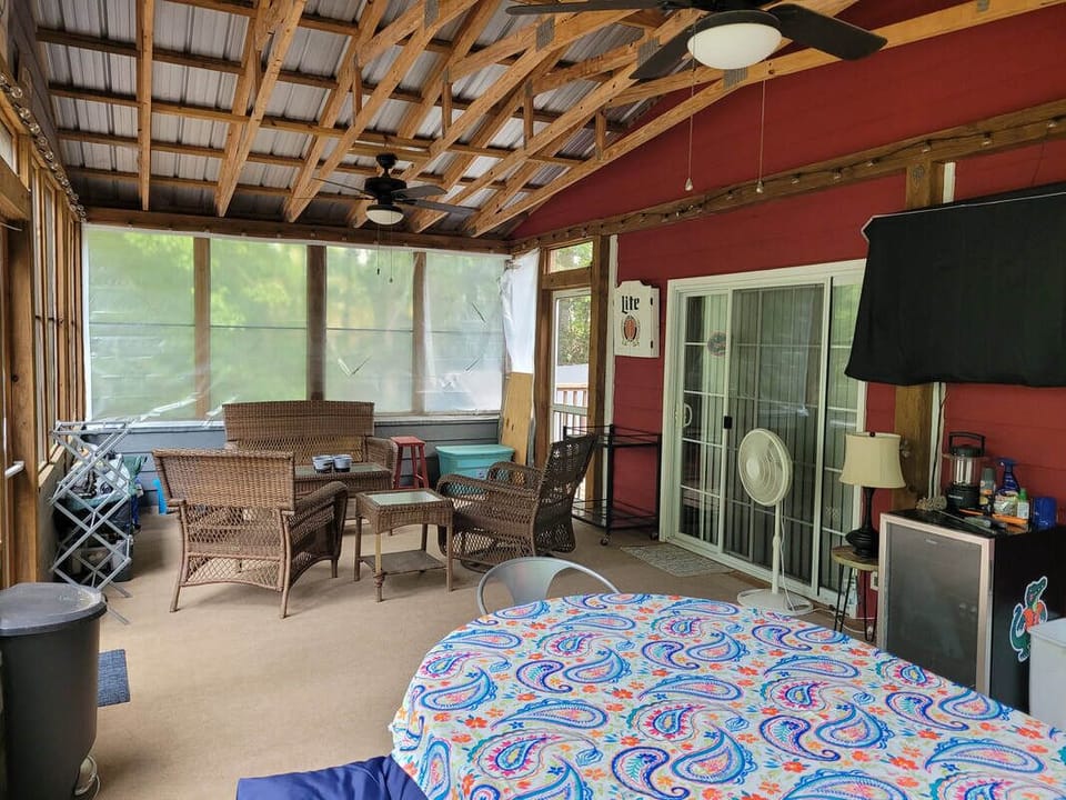 Covered Back Patio