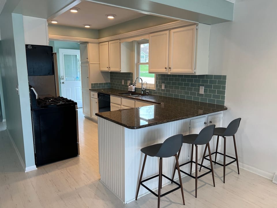 the cozy kitchen
