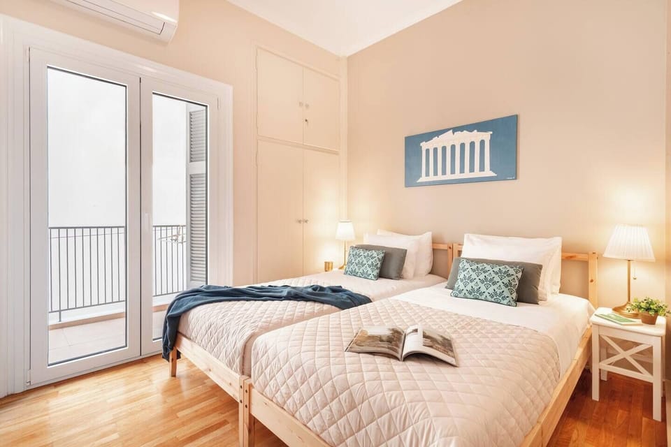 Family Apartment, 2 Bedrooms, Balcony | 2 bedrooms, laptop workspace, iron/ironing board, cribs/infant beds