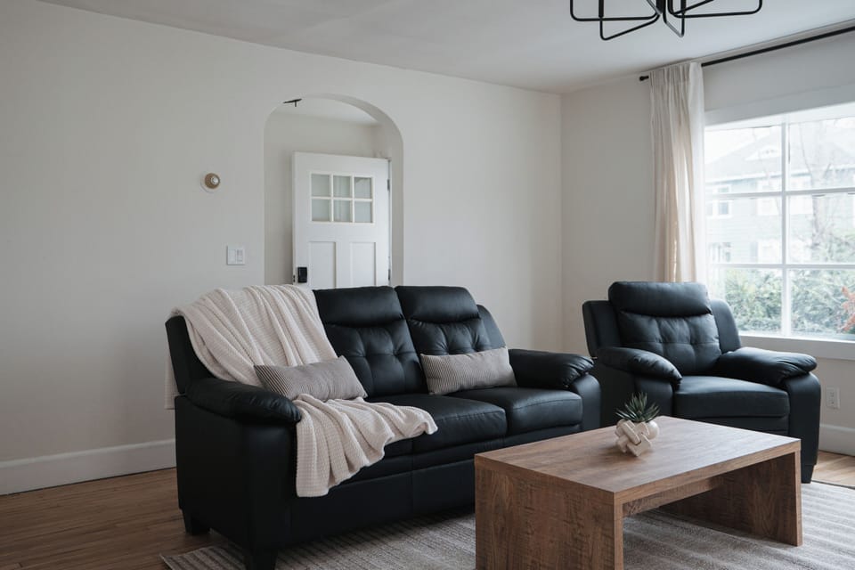 Large & comfortable sofa.