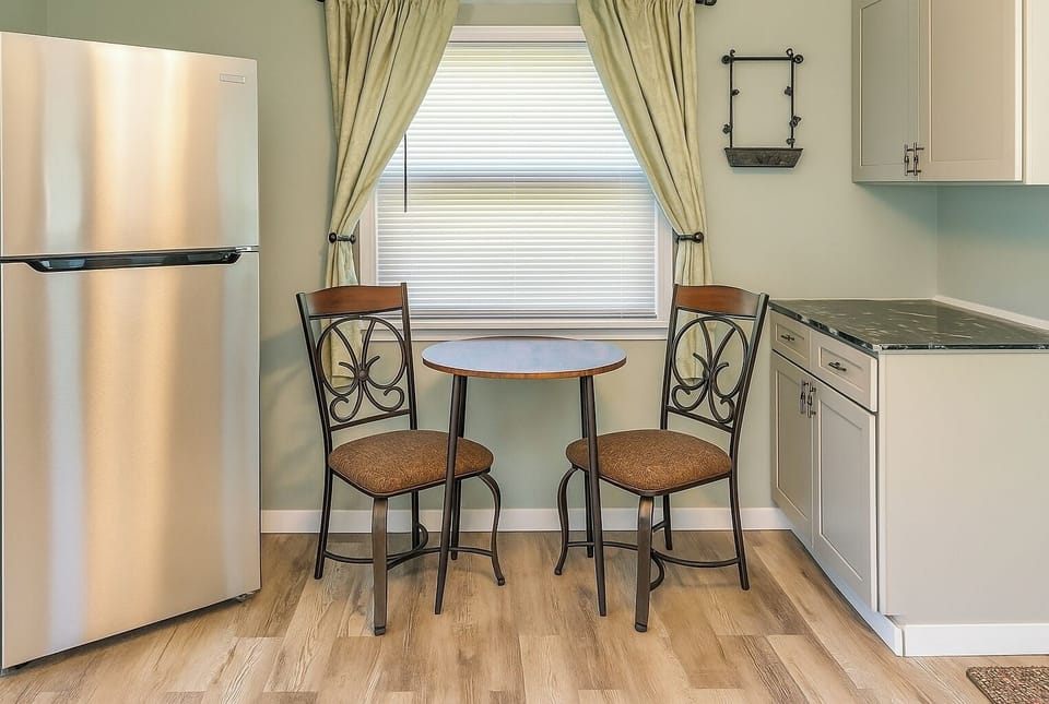 Perfect spot for breakfast or a quick bite.