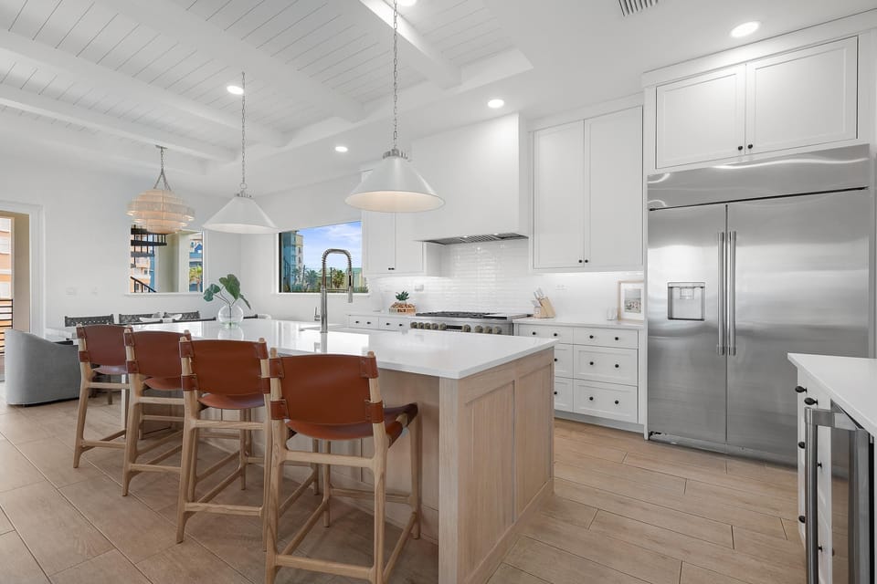 House, Multiple Beds (Sea View Play) | Private kitchen | Oven, coffee/tea maker, toaster, blender