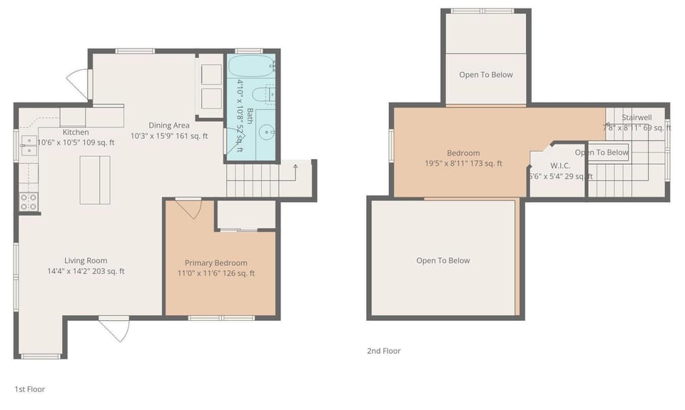 Condo, Multiple Beds (Lofty Dreams) | Floor plan