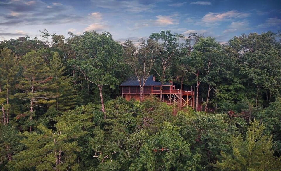 Aerial view of Summit House