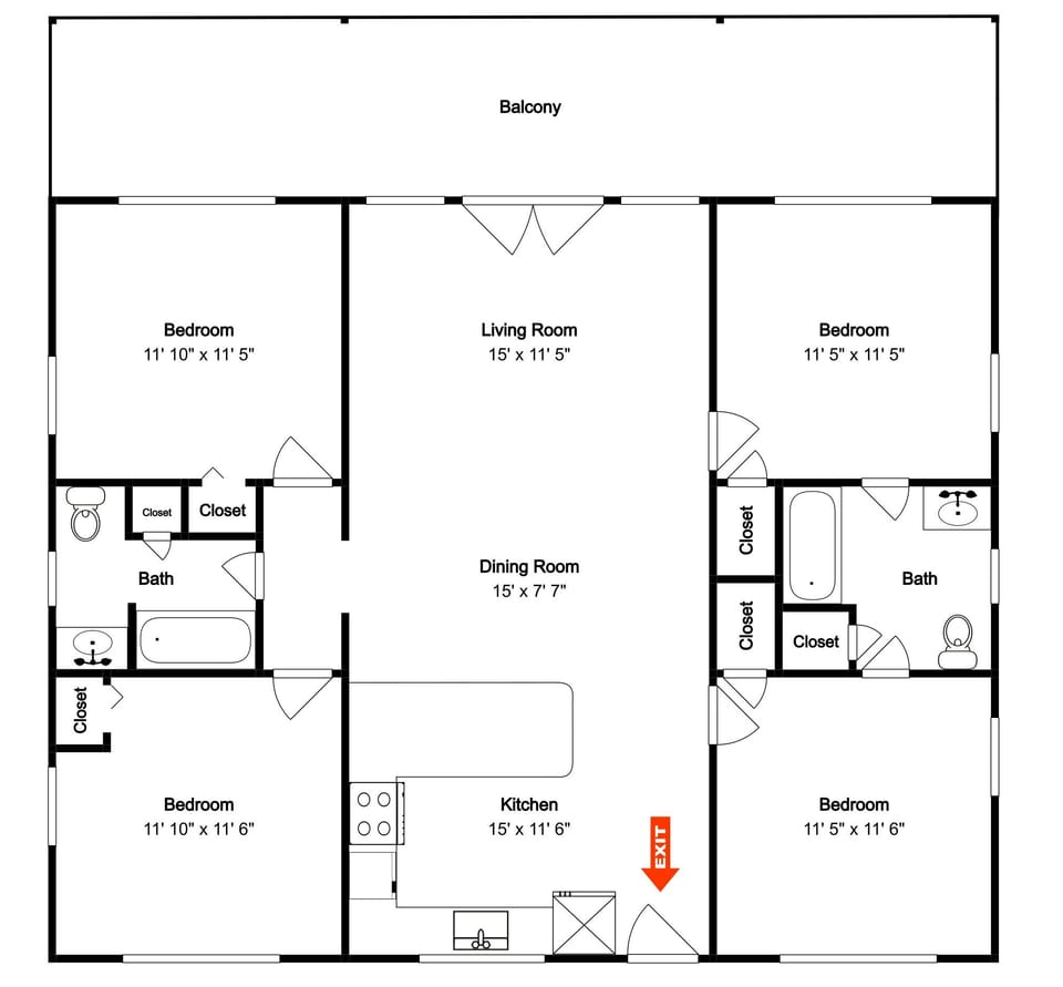 Studio (4 Bedrooms) | Property amenity