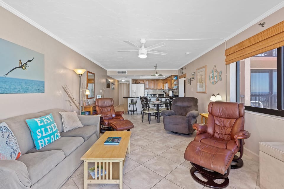 Condo, Multiple Beds (Sunrise 502) | Living area | TV