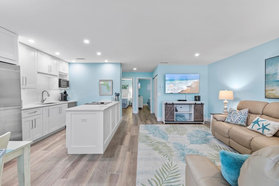Condo, Multiple Beds (Coronado Arms Condominiums B-18) | Living area | TV