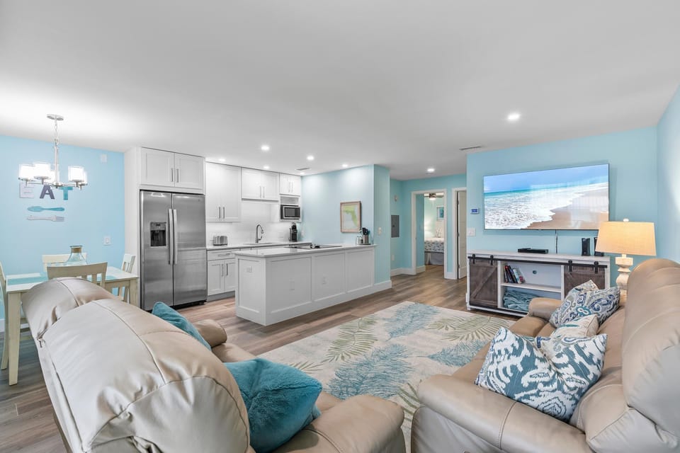 Condo, Multiple Beds (Coronado Arms Condominiums B-18) | Living area | TV