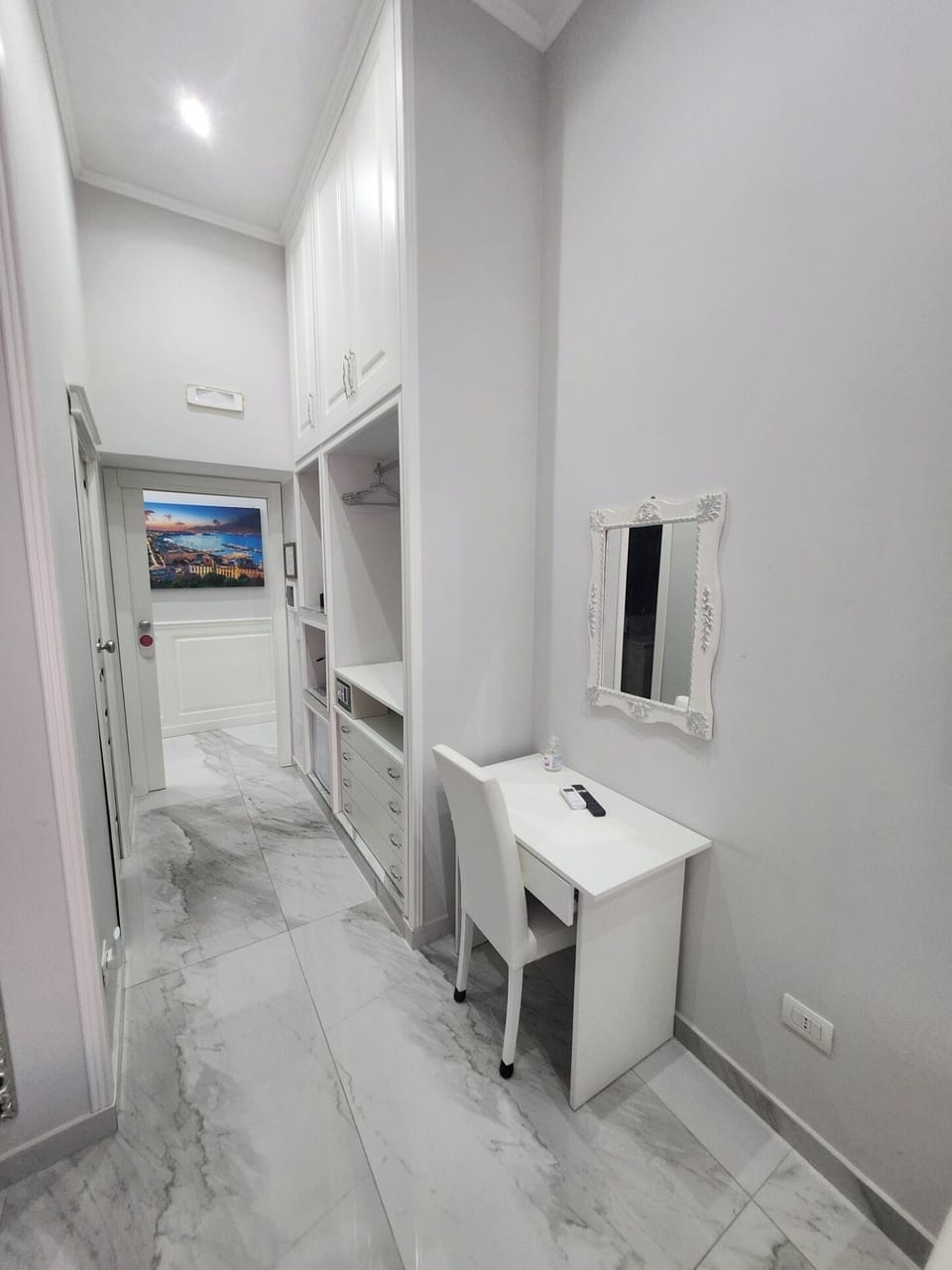 Standard Triple Room, Balcony, City View | In-room safe, desk, laptop workspace, blackout drapes
