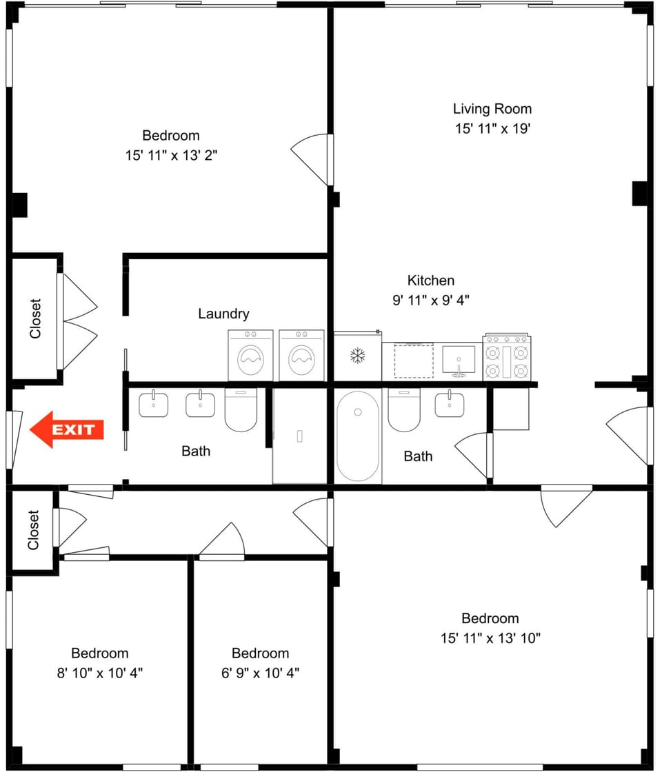 Studio (4 Bedrooms) | Property amenity