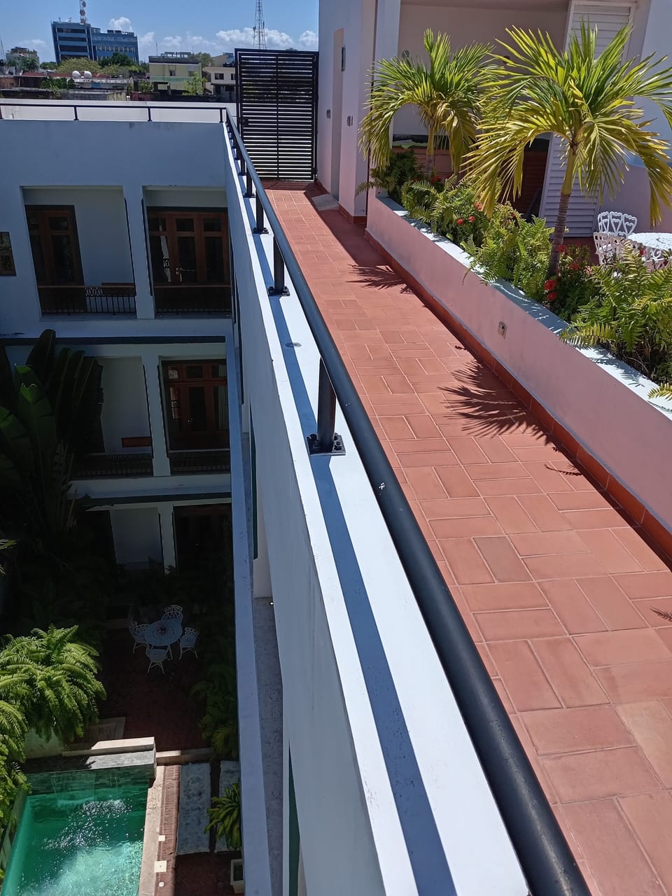 Rooftop terrace