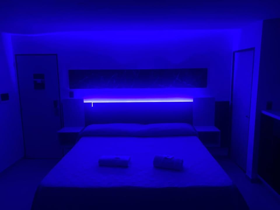 Desk, laptop workspace, free WiFi, bed sheets