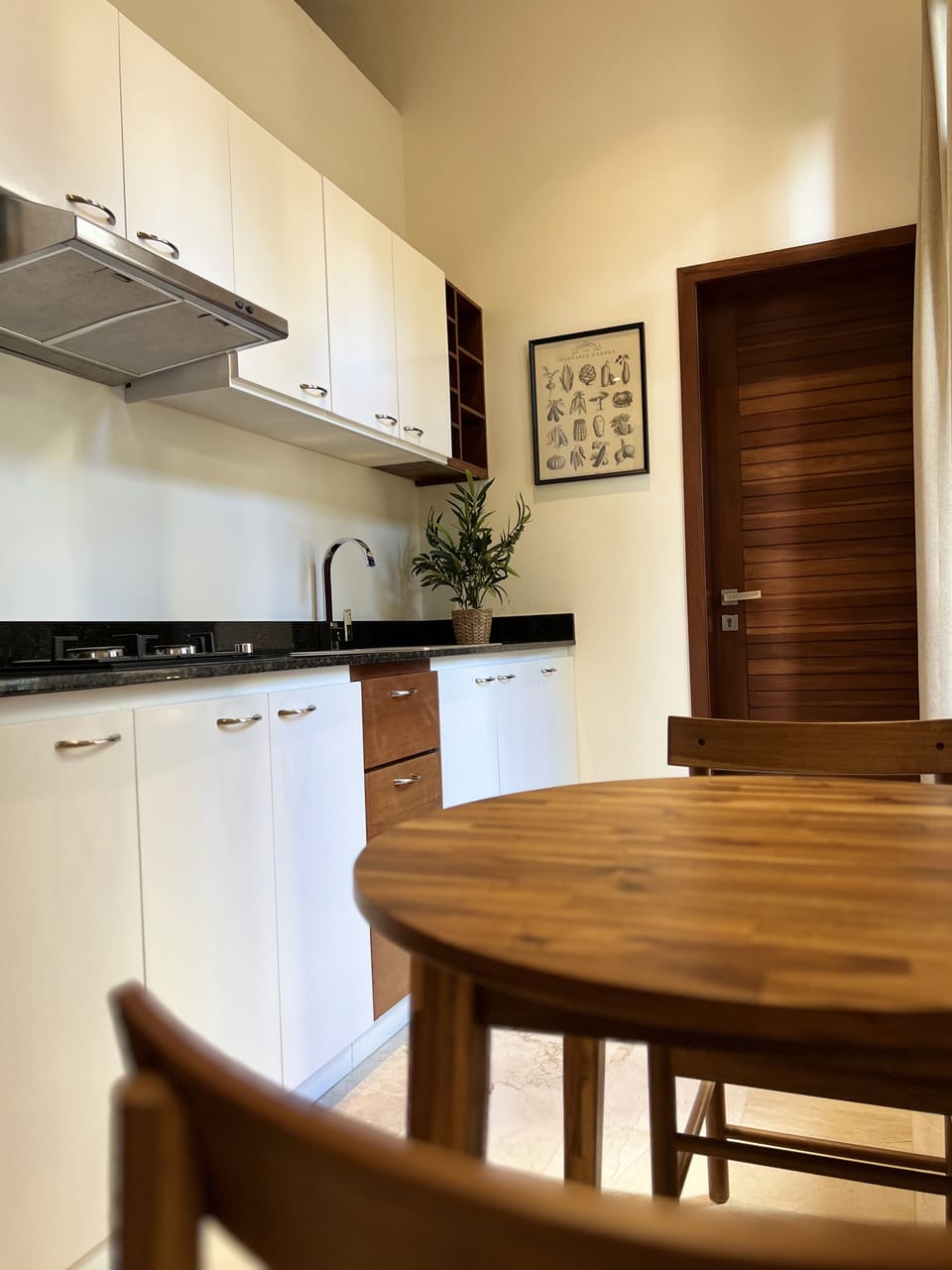 Superior Suite, Kitchen, Pool View | Private kitchen