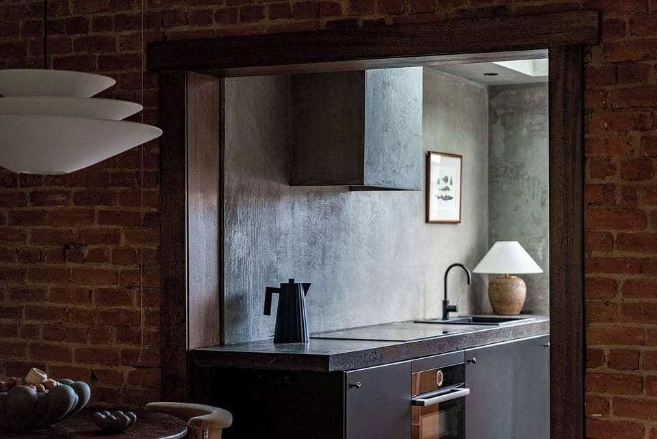 Kitchen in 'The Top Floor' apartment