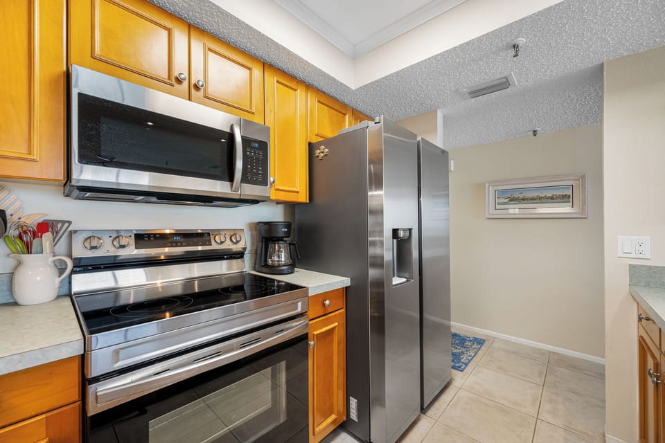 Upgraded Stainless steel appliances