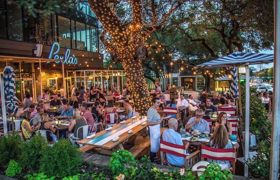 Outdoor dining