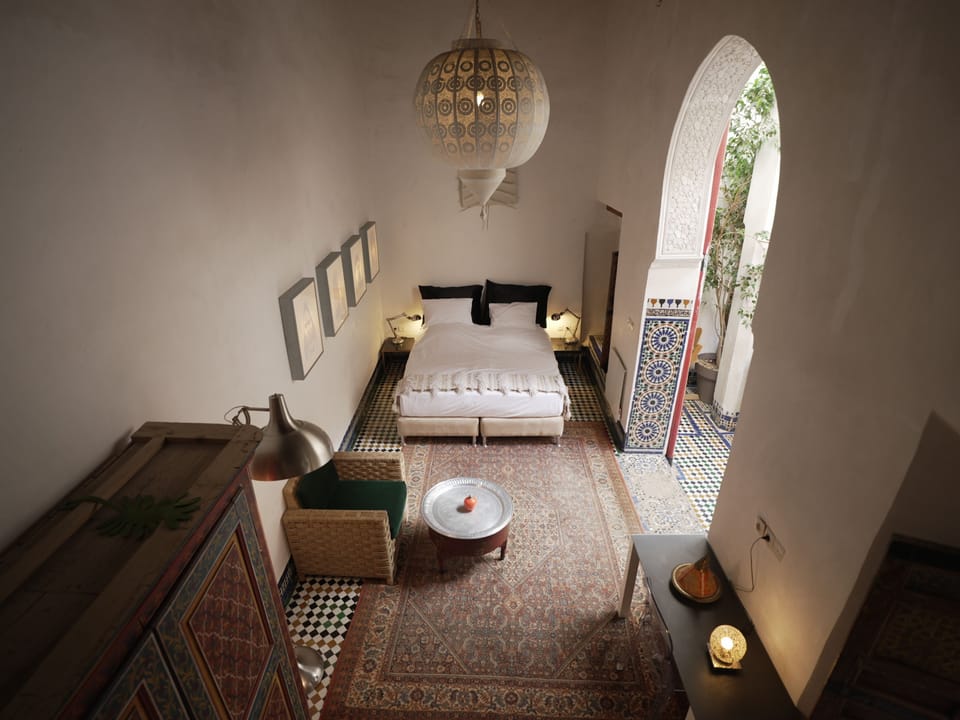 Traditional Room (Daouia) | Egyptian cotton sheets, premium bedding, desk, cribs (free)