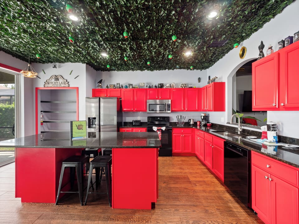 Amazing Kitchen with Basic Kitchen Starter Essentials with Coffee Maker, Toaster and more!