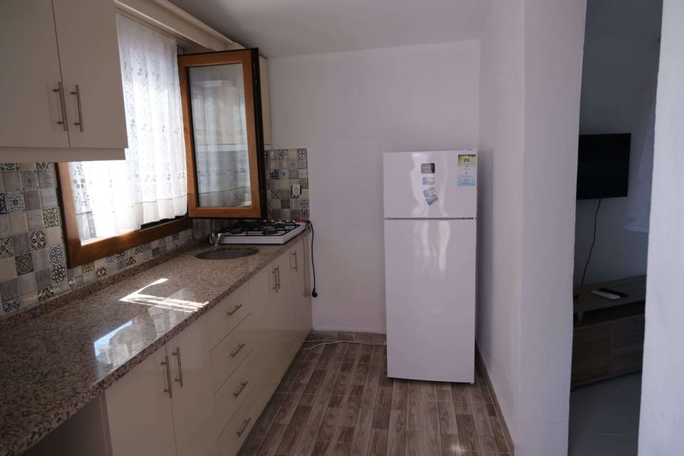 Basic Studio | Private kitchen | Mini-fridge, stovetop, cookware/dishes/utensils