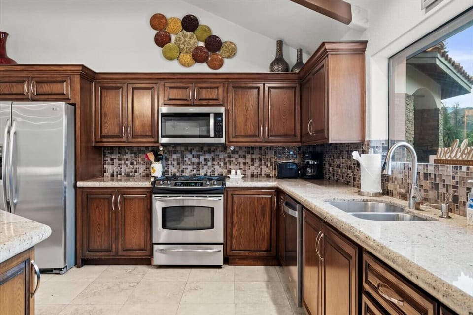 Our kitchen is designed to ease and inspire you cook