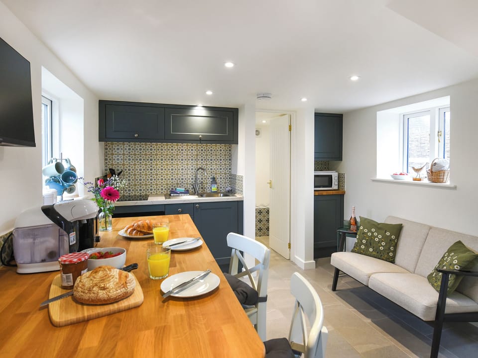 Open plan living space | The Little House - Barn Escapes, Stapleton