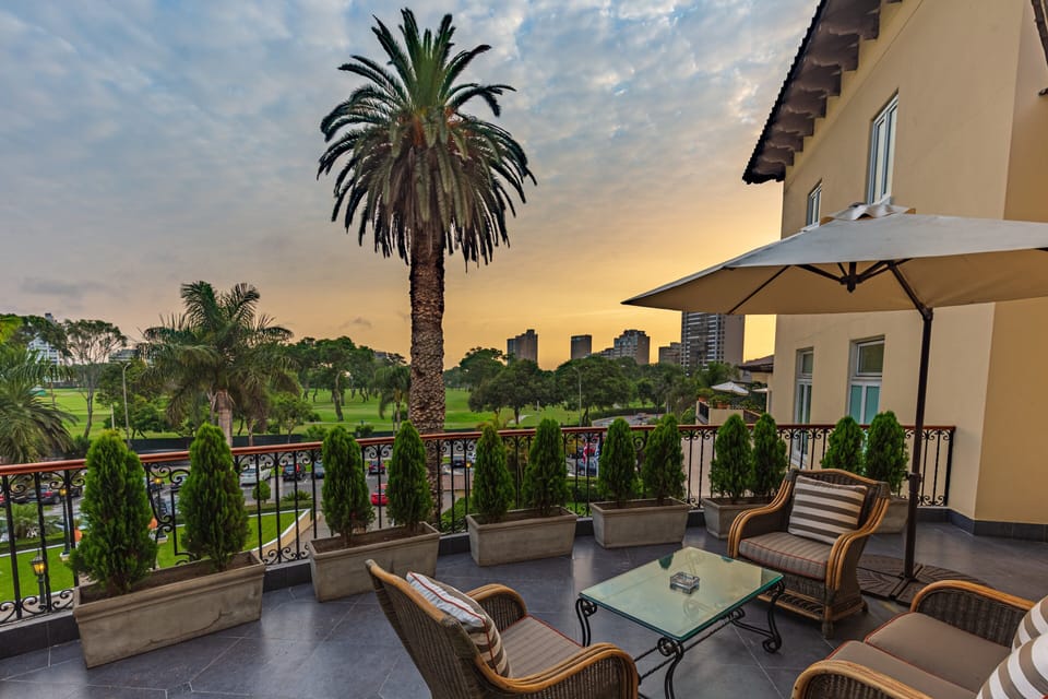 Presidential Suite Golf View | Balcony view