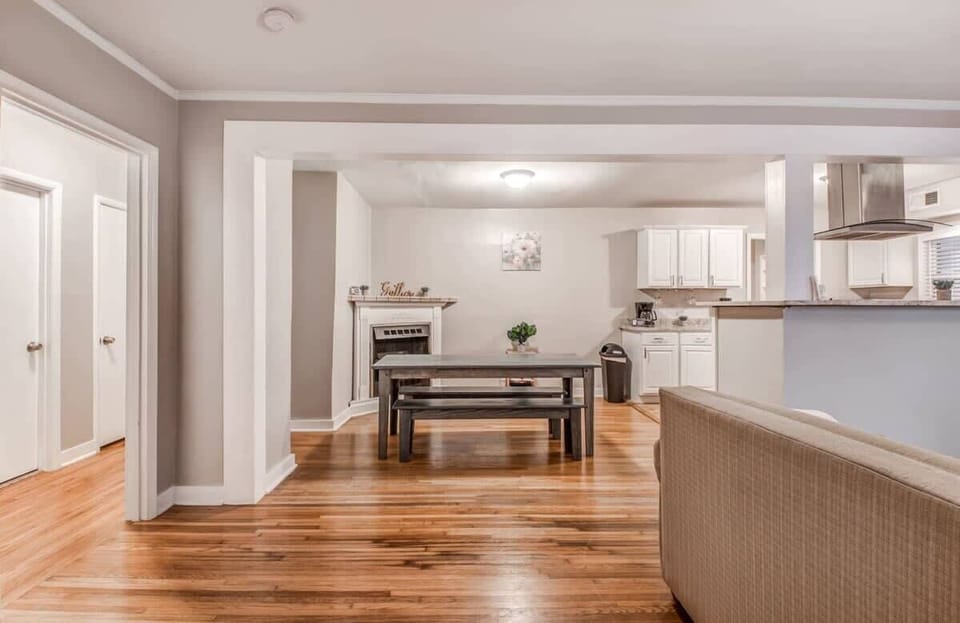 Living Room and Dining Room