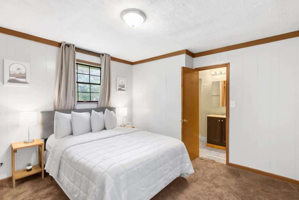 Bedroom with bathroom