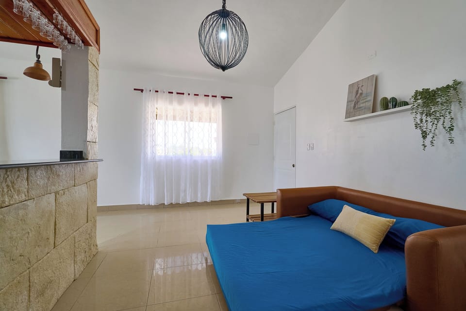 Deluxe Apartment, Non Smoking, Private Bathroom | Living room | 32-inch Smart TV with digital channels, Netflix, streaming services