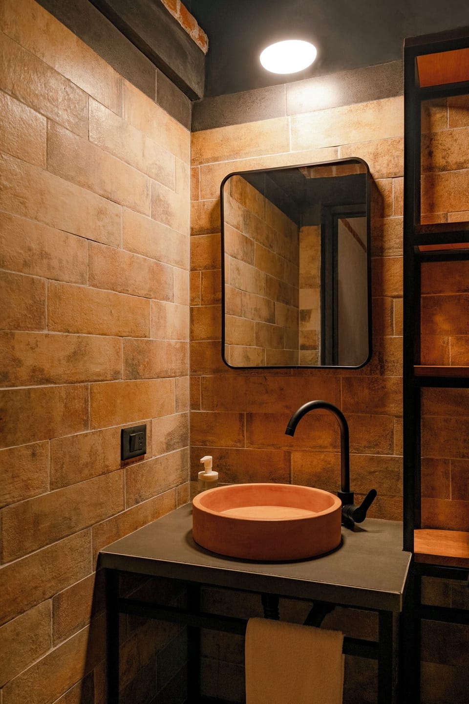 Studio Suite, Garden View | Bathroom | Shower, hair dryer (on request), towels, soap
