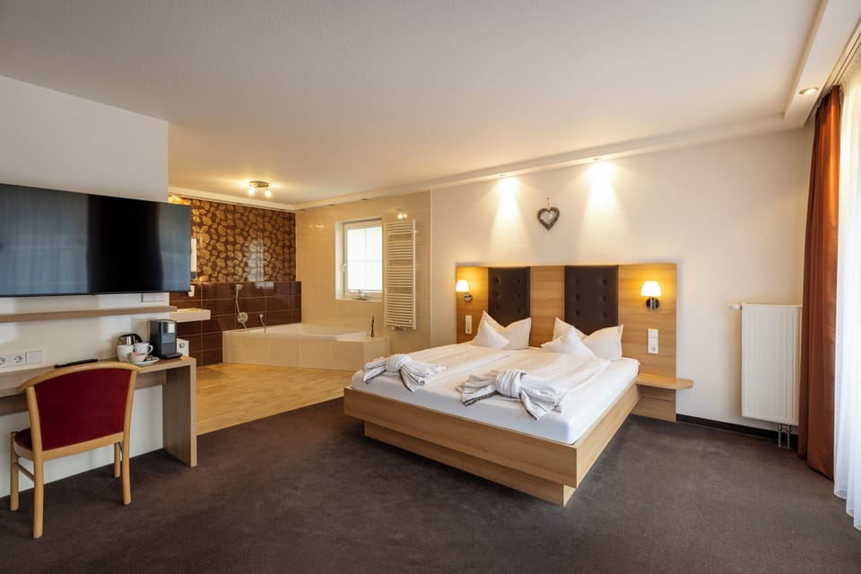 Premium bedding, in-room safe, desk, soundproofing