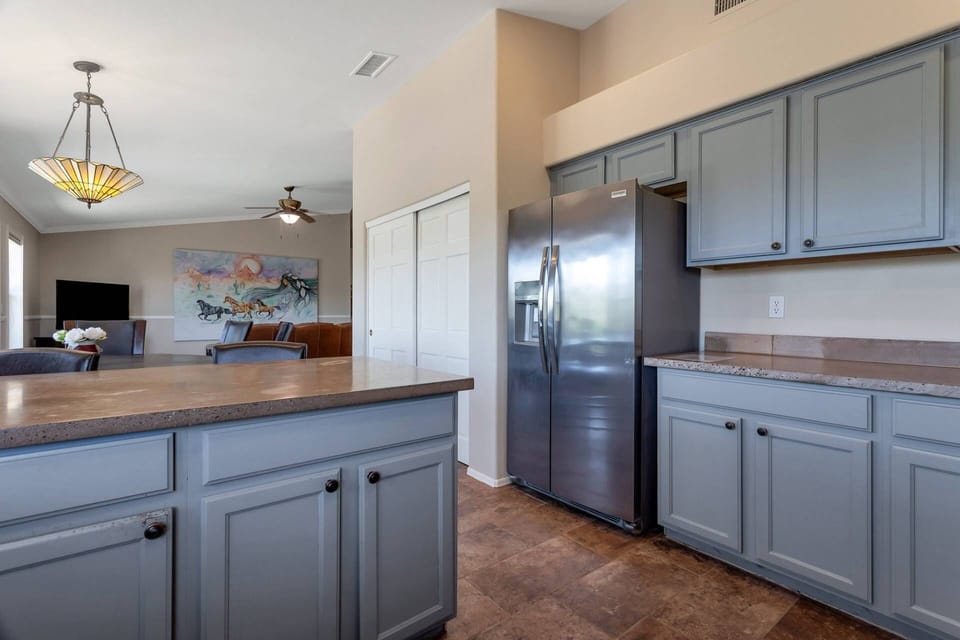 Lots of counter and cabinet space