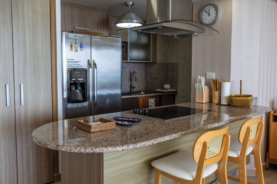 Fully Equipped Kitchen – Cook like you do at home, or not at all — the choice is yours.



