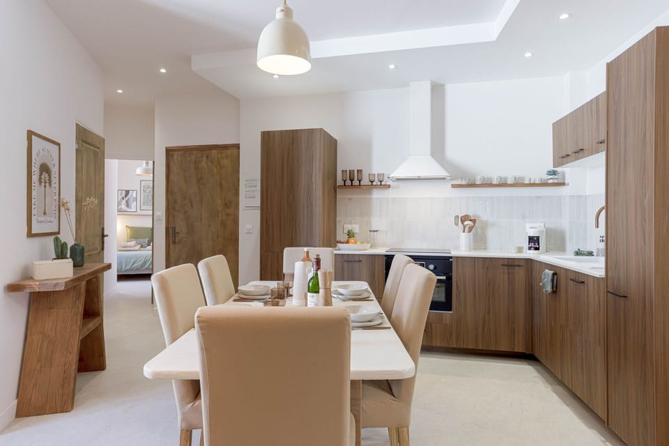 Kitchen, Living Room