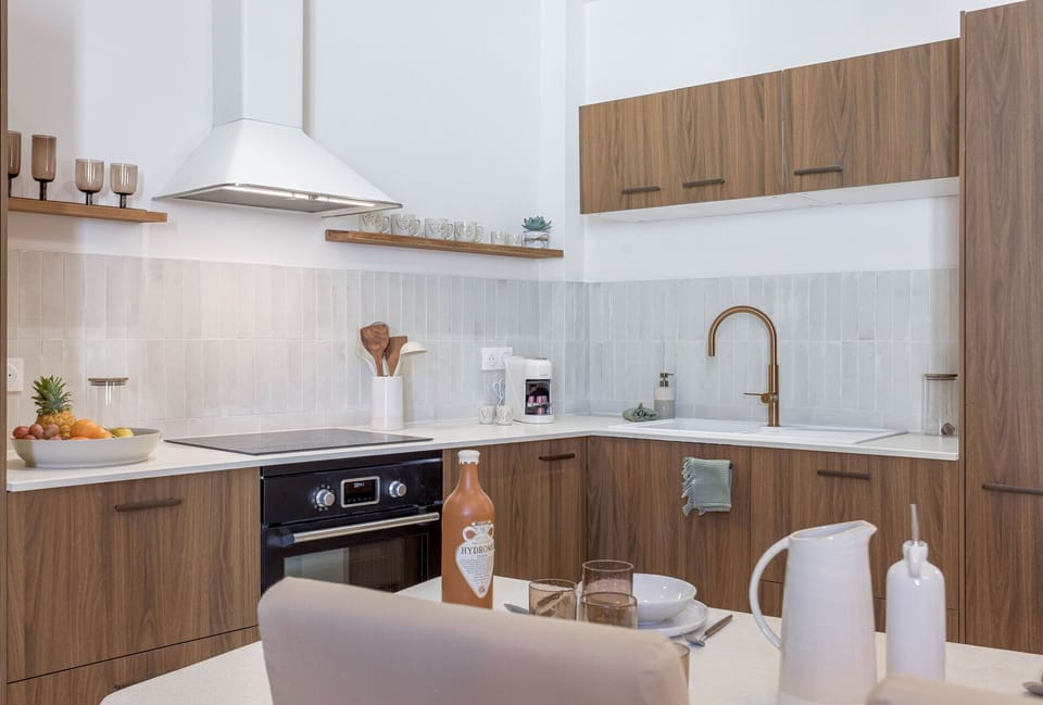 Kitchen, Living Room