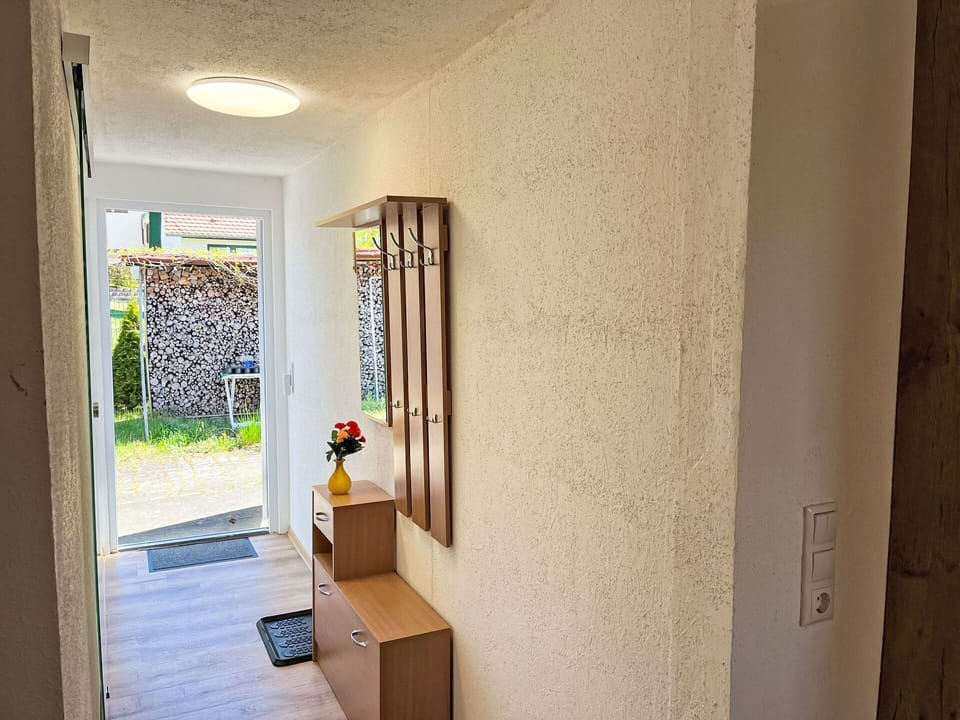Wall, Wood, Flooring, Floor, Door, Ceiling, Room, Wood Stain, Home Door