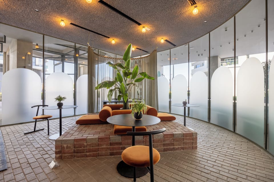 Lobby sitting area