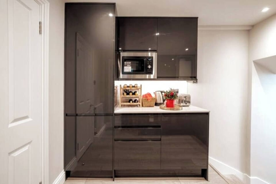 The kitchen is thoughtfully furnished with all the essential appliances and utensils you need to create culinary masterpieces or prepare a quick meal.
