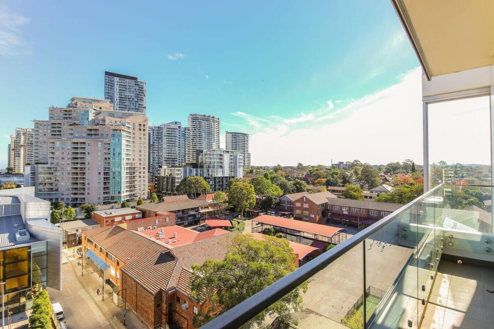 balcony with view