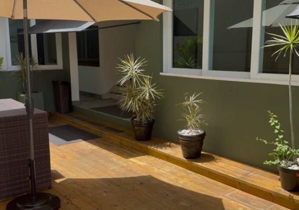 Terrace of the building