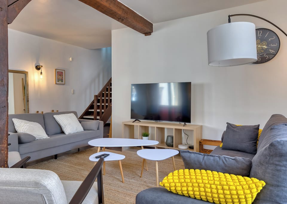 Salon avec TV