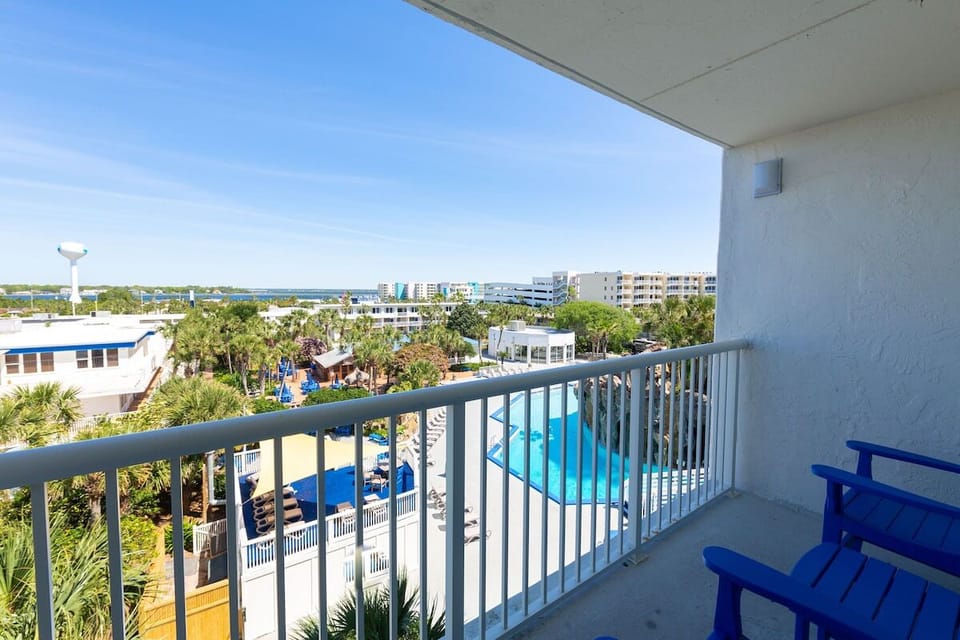 Sip morning coffee on the balcony with ocean breezes.