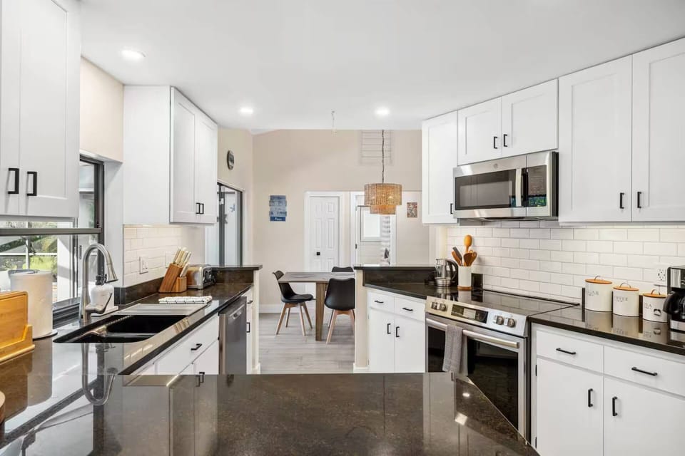 Room to cook together, laugh together, and gather over shared meals.