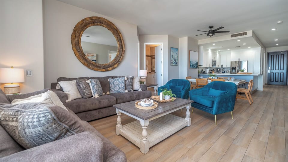 Spacious layout makes for a comfortable getaway